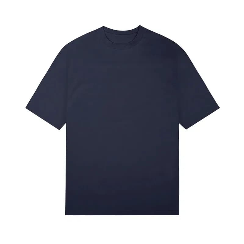 navy oversized gym t-shirt with drop shoulders