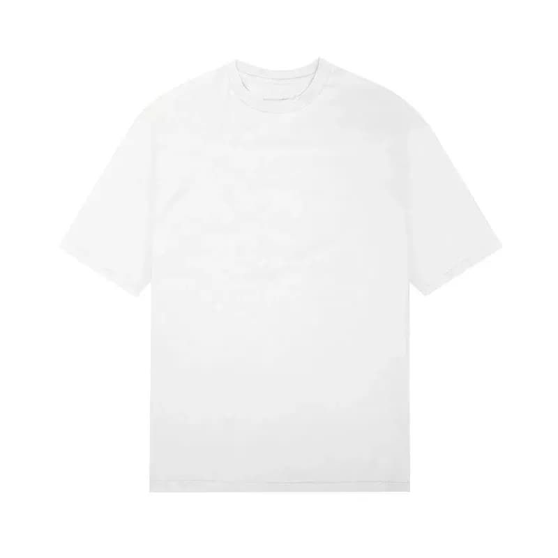 white oversized gym t-shirt with drop shoulders