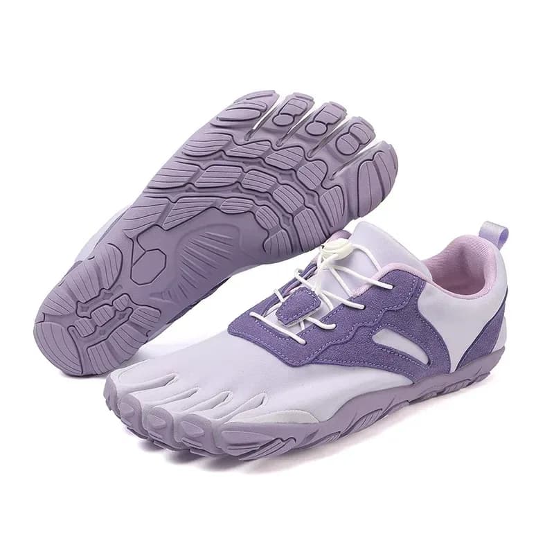 lavender barefoot toe shoes for lifting